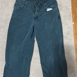 Carhartt Blue/green vintage pants size 30x30